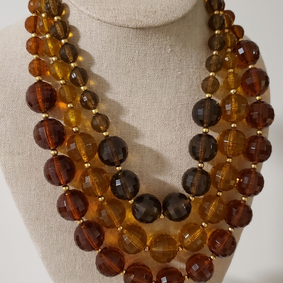 Vintage Statement Chunky Necklace - Picture 5 of 7